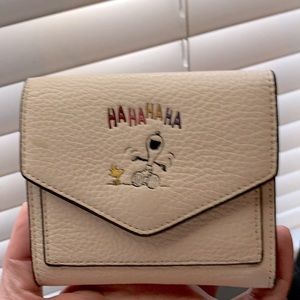 Coach X Laughing Snoopy Limited Edition Wallet
